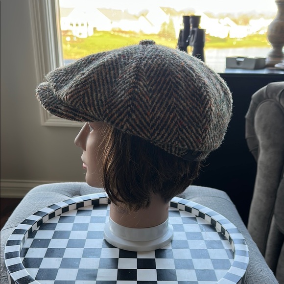 Stetson Tweed Newsboy Cap - Picture 2 of 8